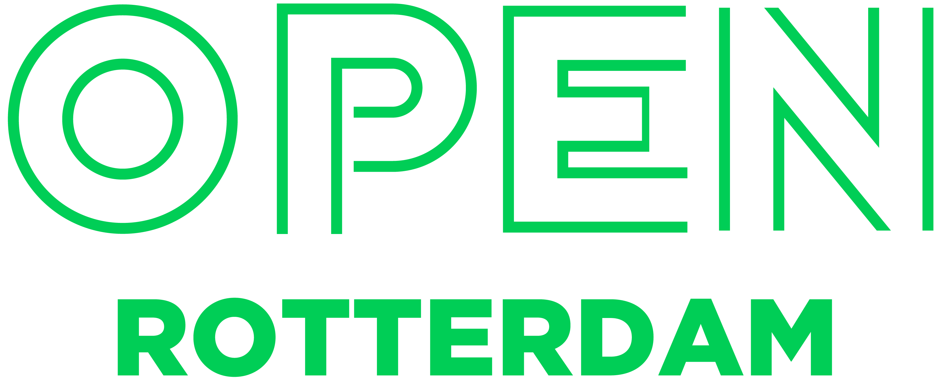 OPEN Rotterdam Logo groen
